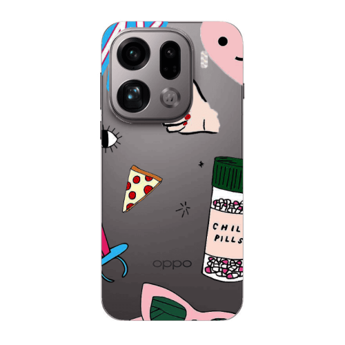 Oppo Find X9 Pro Chill Transparent Silicone TPU Θήκη